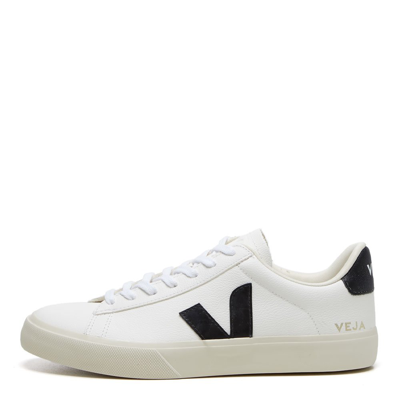 Veja Campo Leather Sneakers In White