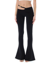Balmain Knit Bootcut Pants - Atterley In Black