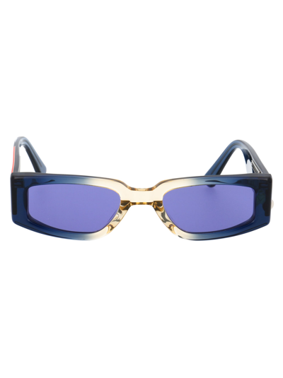 Heron Preston Hp X Gm Level 0 Sunglasses In Purple Orange