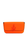 Jw Anderson Chain Baguette Anchor Bag In Neon Orange