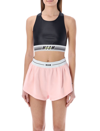 Msgm Activewear Top In Black