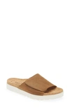 Gabor Slide Slide Sandal In Lion