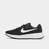 Nike Women's Revolution 6 Road Running Shoes (wide) In Black/white/dark Smoke Grey/cool Grey