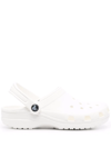 Crocs White Classic Platform Clogs In White