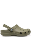 Crocs Classic Clog Slides In Green