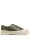 MARNI PABLO LEATHER LOW-TOP SNEAKERS