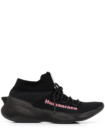 Adidas Originals X Pharrell Williams Humanrace Low Top Sneakers In Black