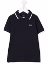 FAY EMBROIDERED-LOGO SHORT-SLEEVED POLO SHIRT