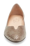 Agl Attilio Giusti Leombruni Mimosa Ballet Flat In Harriet Taupe