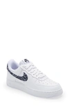 Nike Air Force 1 '07 Essential Sneaker In White/ Black/ White/ White
