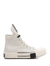 RICK OWENS DRKSHDW DRKSHDW BY RICK OWENS MEN'S WHITE OTHER MATERIALS SNEAKERS,DC02AX686CTDR2MAN111 8.5