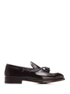Doucal's Tassel Detailed Loafers In Brown