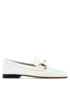 DOUCAL'S DOUCAL'S WOMEN'S WHITE OTHER MATERIALS LOAFERS,DD8544MAETUY214NW00 39.5