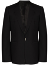 Givenchy Single-breasted Tailored Blazer In Black