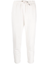 BRUNELLO CUCINELLI CROPPED DRAWSTRING TRACK trousers