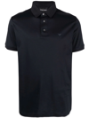 Emporio Armani Polo Blu Navy Basic In Blau