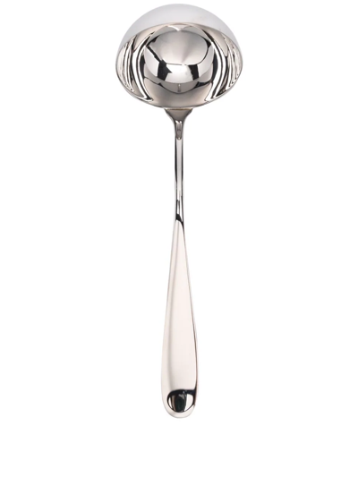 Alessi Stainless Steel Ladle In Silber