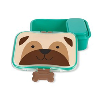 Skip Hop Zoo Dog Lunch Box Green In Blue