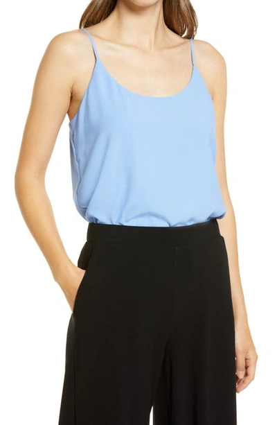 Nordstrom Everyday Satin Camisole In Blue Cornflower