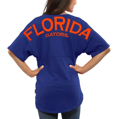 Spirit Jersey Women's Royal Florida Gators  Oversized T-shirt