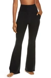 Beyond Yoga All Day Flared High-waist Pants In Darkest Night