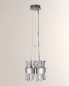 Allegri Crystal By Kalco Lighting Glacier 10" Led Mini Pendant