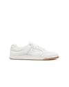 SAINT LAURENT MEN'S SL61 PERFORATED LEATHER LOW-TOP SNEAKERS