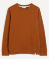 Norse Projects Vagn Cotton Sweatshirt In Rufous Orange