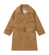 BURBERRY KIDS CASHMERE TRENCH COAT (8-12 YEARS)