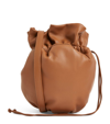 LEMAIRE LEATHER GLOVE PURSE CROSS-BODY BAG