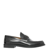 BURBERRY LEATHER TB MONOGRAM LOAFERS