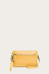 The Frye Company Melissa Crossbody Wristlet In Yellow