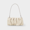 STAUD BEAN CONVERTIBLE  HOBO BAG - STAUD - CREAM - LEATHER