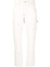 FRAME MULTIPLE-POCKET STRAIGHT-LEG TROUSERS