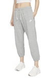 Nike Sportswear Gym Organic Cotton Blend Joggers In Grey