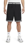 Nike Men's Dri-fit Dna 10" Basketball Shorts In Black/white/black