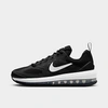 Nike Men's Air Max Genome Casual Shoes In Black/white/anthracite