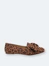 London Rag Pecan Pie Casual Walking Bow Loafers In Brown