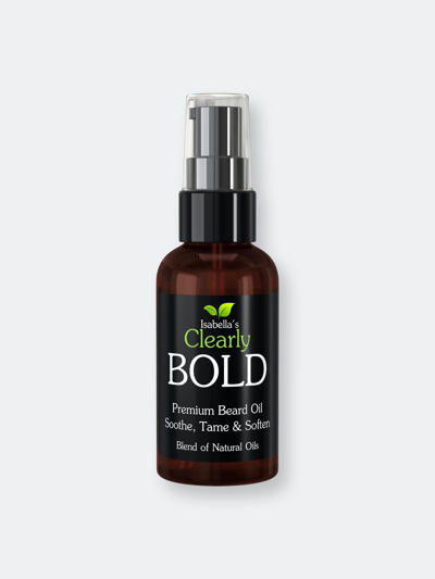 Isabella's Clearly Clearly Bold, Natural Beard Oil And Conditioner