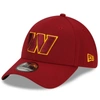 New Era Men's  Burgundy Washington Commanders Team Classic 39thirty Flex Hat In Burgundy