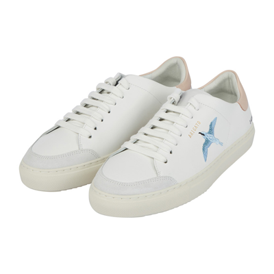 Axel Arigato Clean 180 Bee Bird Leather Sneakers In White