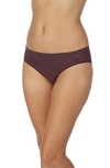 Dkny Litewear Seamless Bikini In Bkplumlogo