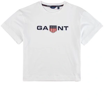 Gant Kids' Retro Shield T-shirt White