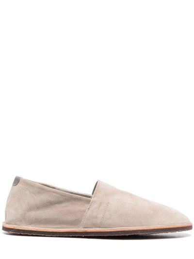 Brunello Cucinelli Beige Round Toe Loafers