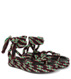 Isabel Marant Erol Sandals In Green