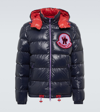 Moncler Genius 2 Moncler 1952 Haggi Hooded Quilted Jacket In Blue