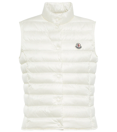 Moncler Liane Quilted Down Vest In White
