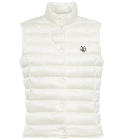 Moncler Liane Quilted Down Waistcoat In White