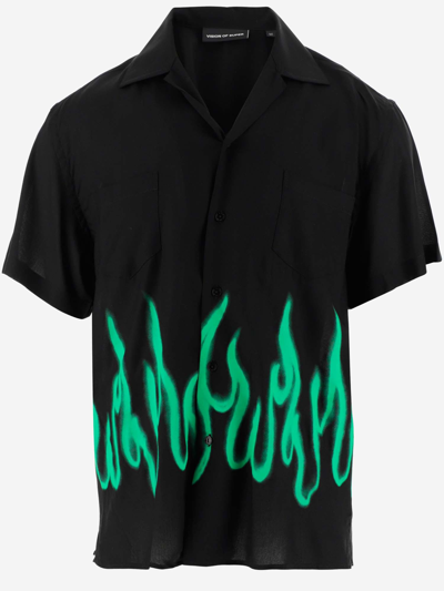 Vision Of Super Shirts In Black Green