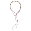 JOIE DIGIOVANNI OCEAN 14K YELLOW GOLD TOURMALINE; DIAMOND AND PEARL LARIAT NECKLACE